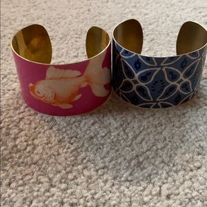 Set of Thick Bangles